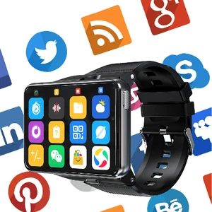 games watch smart watch mtk6761 quad core 4gb ram 64gb rom smartwatch phone 2 88 large screen men watch 2300mah android 9 free global shipping