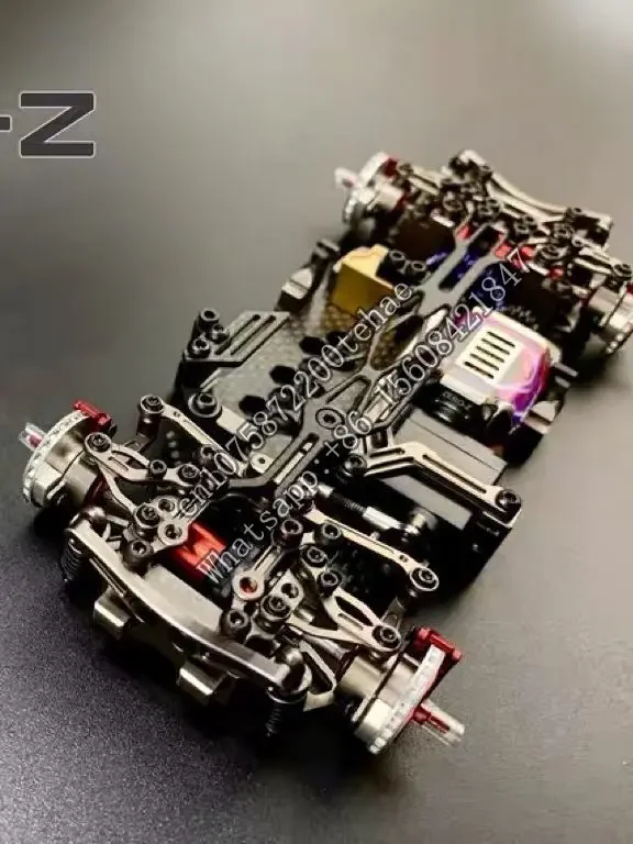 Аксессуары для гоночного автомобиля полностью металлическая рама дрифта DZ01 AWD 1/28