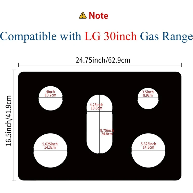 Крышка плиты для 30-дюймовой газовой модель LGLDG4315 LRG4115 LRG4113 LDG4313 толщина 0 4 мм