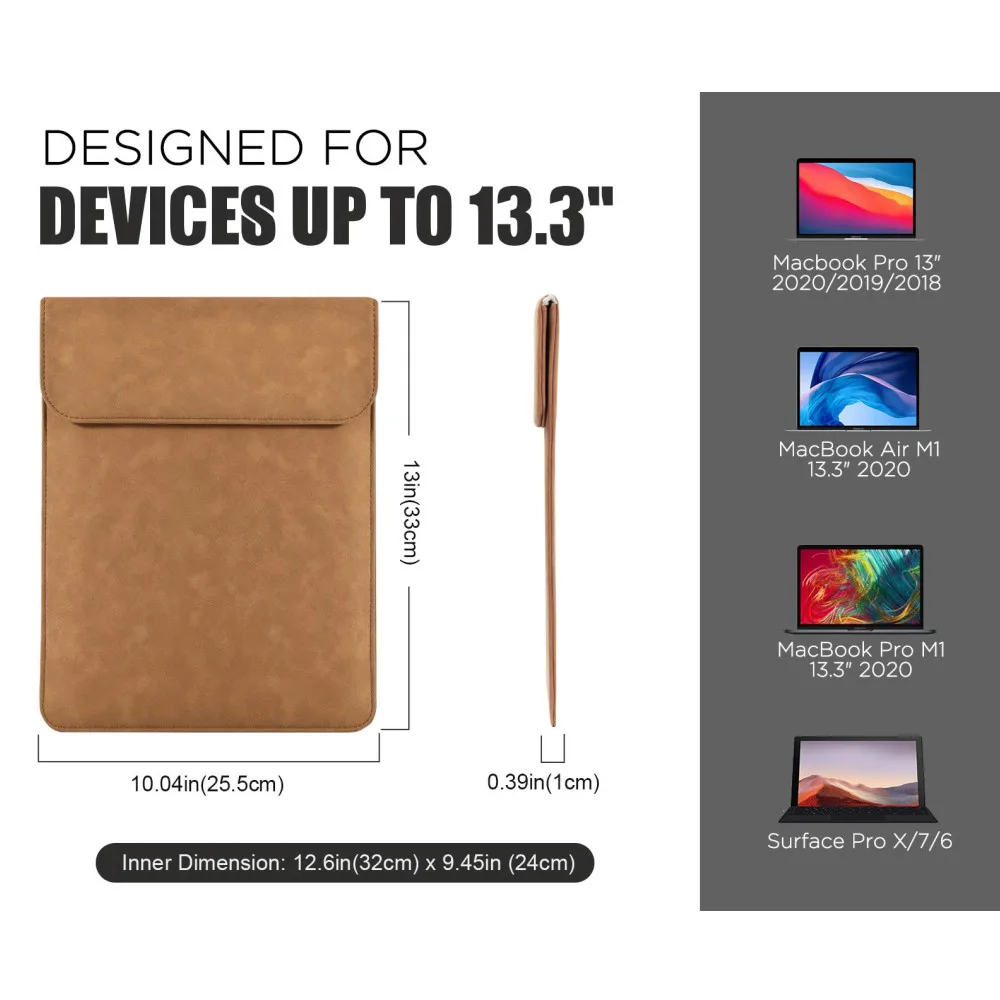 Фото Чехол для ноутбука Macbook Pro 13 Air 13,3 Retina iPad Pro 12,9, чехол для Galaxy Book Pixelbook Dell XPS Shell №2