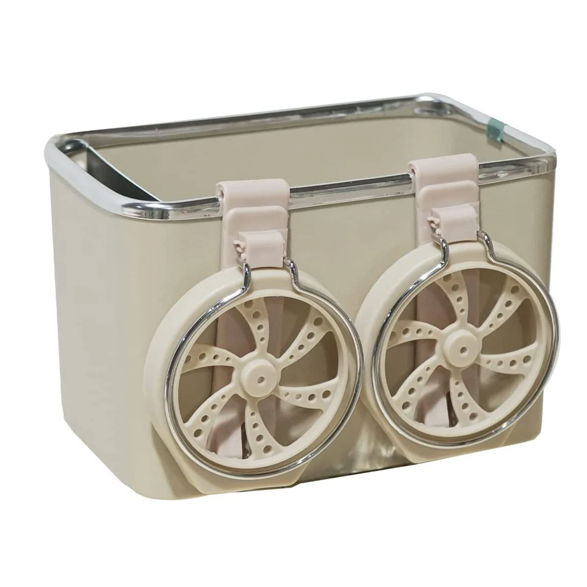 

Женский держатель для стакана с водой, органайзер для сиденья, многофункциональный боковой органайзер для автомобильной консоли, бежевый