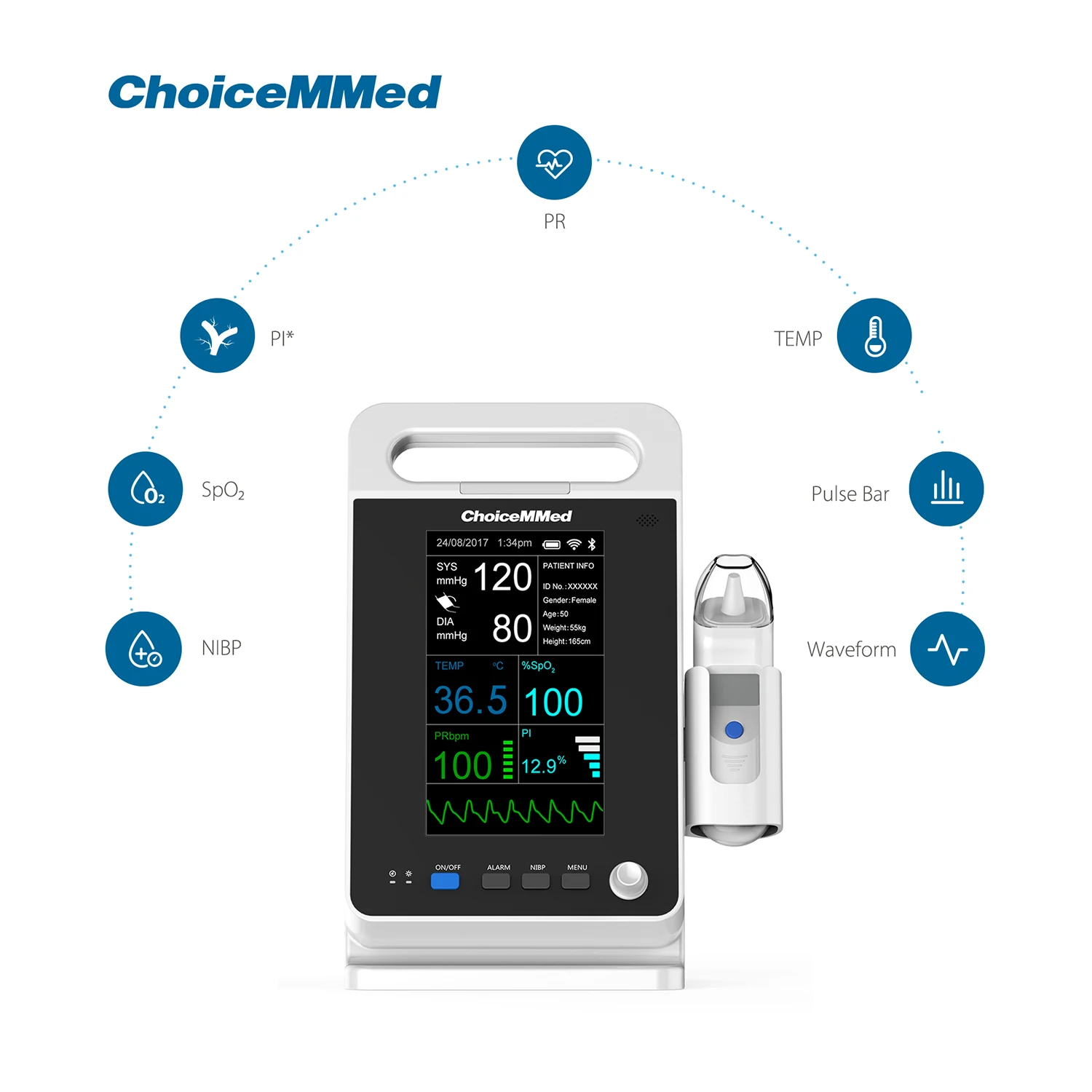 Фото CHOICEMMED параметры MD2000C 7 