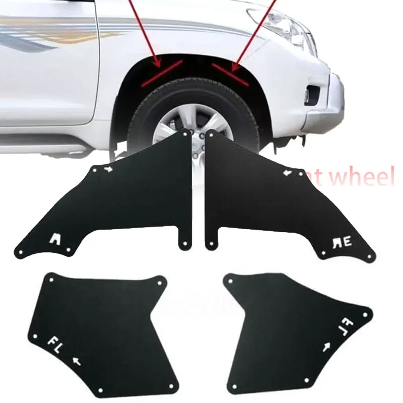 

4x уплотнение крыла переднего колеса для Toyota Prado LC150 LC120 2003-2018 фартук вкладыш крыла уплотнитель клапана брызговик автомобильные аксессуары