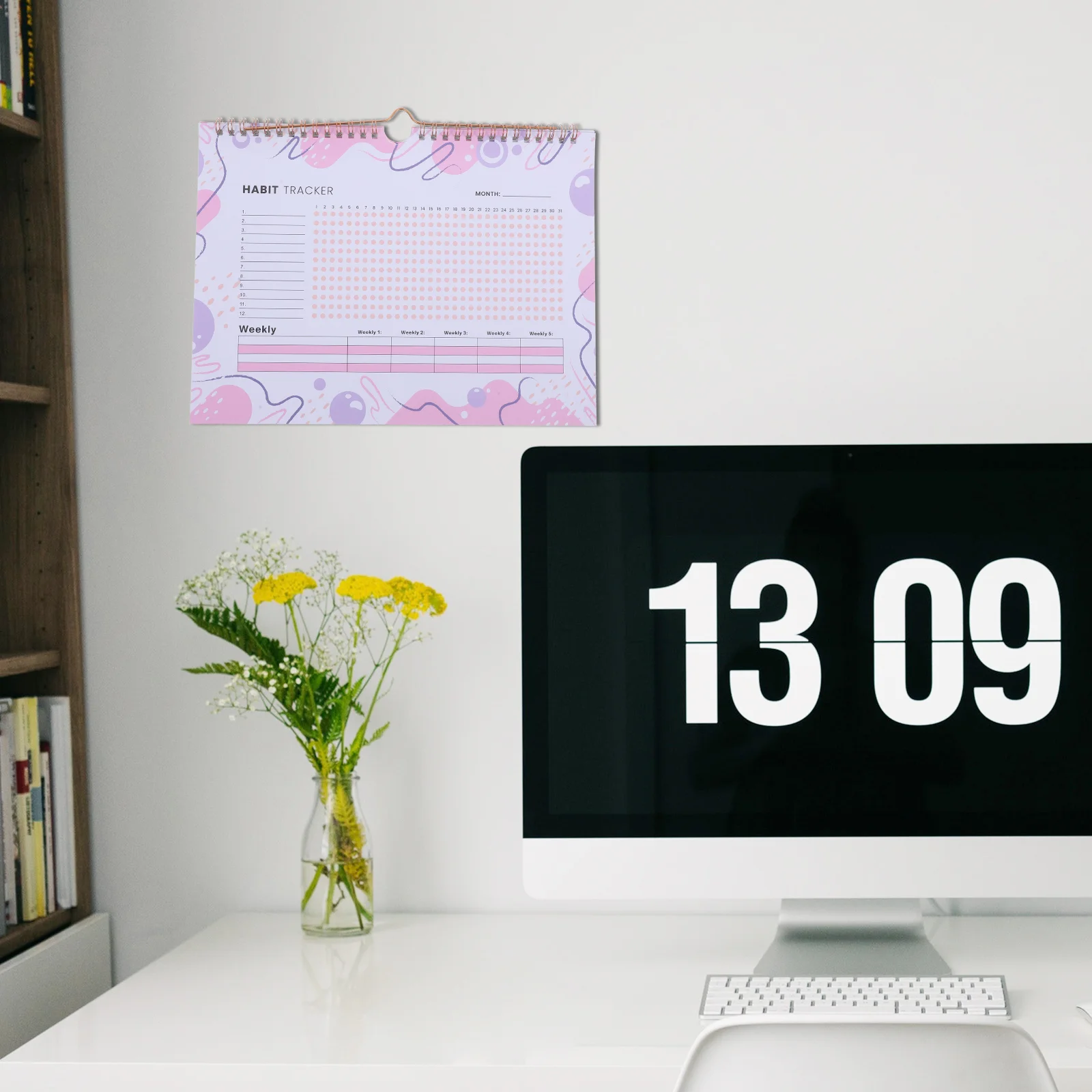 Планировщик записей календарь обучение привычек трекер журнал расписания