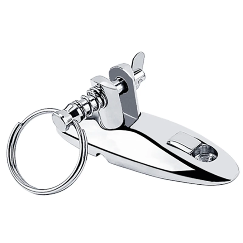

Stainless Steel 316 Heavy Duty 360 Degrees Swivel Quick Release Boat Bimini Top Deck Hinge Marine Hardware Accessories