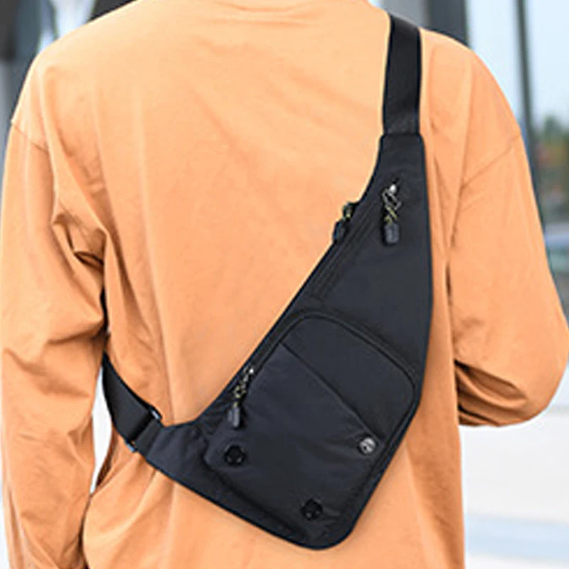 Xiaomi Men‘s New Trendy Casual Shoulder Bag Leisure Travel Sports Outdoor Pack Messenger Crossbody Sling Chest Bag Pack for Male
