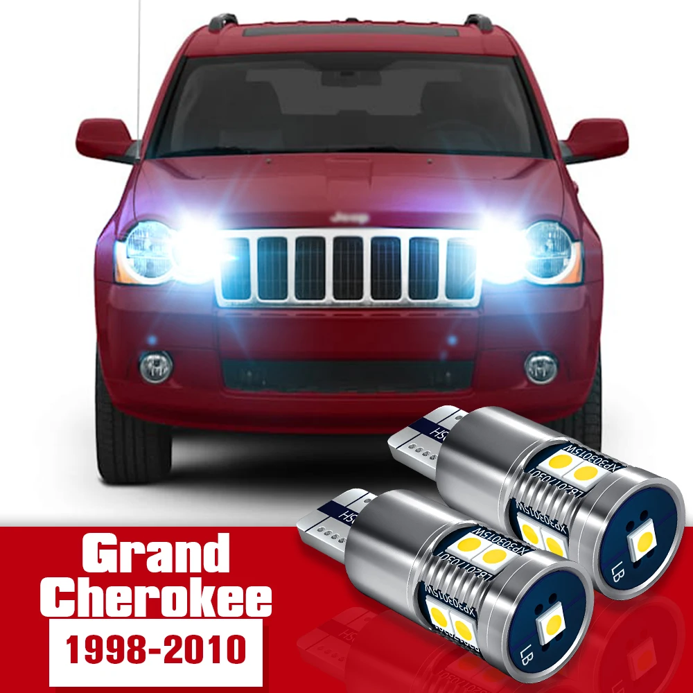 

2x Parking Light Accessories LED Bulb Clearance Lamp For Jeep Grand Cherokee WJ WG WH WK 1998-2010 2004 2005 2006 2007 2008 2009