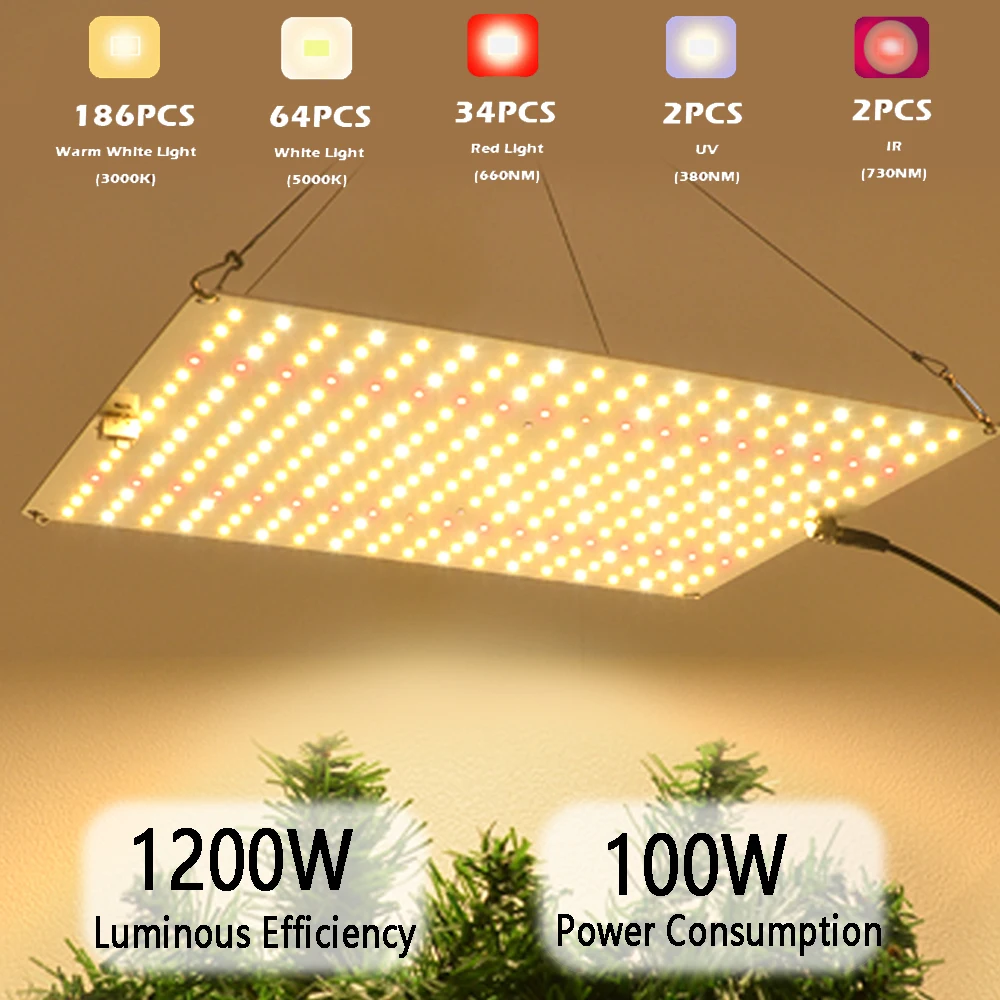 600w-1500w Dimmable Driver Full Spectrum Quantum Board Fitolamp Light For Indoor Veg Flower Plants