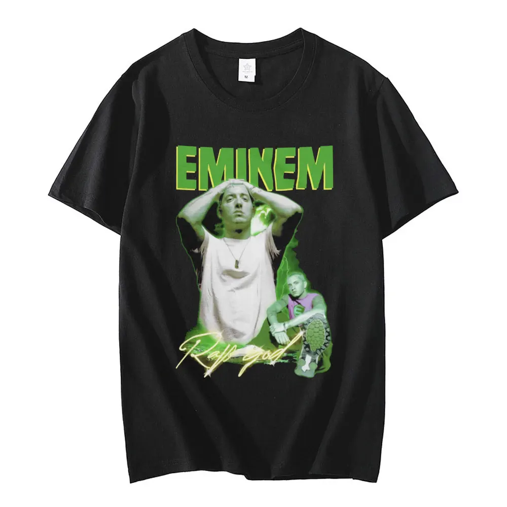 

Винтажная футболка Eminem The Real Slim Shady Rap, 90-е, в стиле Харадзюку, в стиле хип-хоп, графическая футболка для мужчин и женщин, модные повседневные футболки, уличная одежда