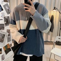 mens clothing sweaters knitted sweaters mens knit winter coats ropa de invierno autumn and winter korean version keep warm