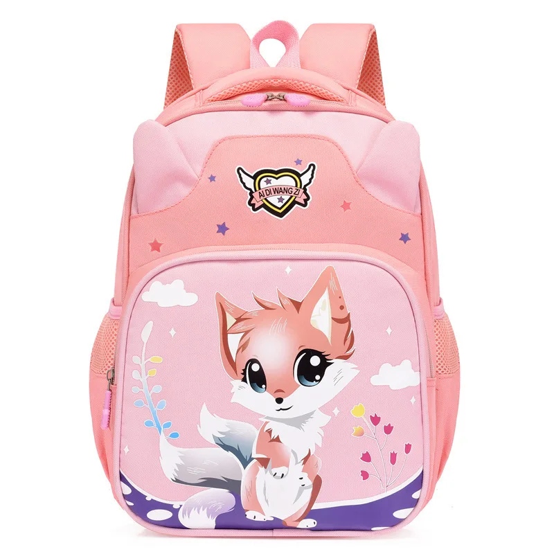 Children Cartoon Kawaii Backpacks 2022 New Fashion Girl Boy Dinosaur Schoolbags Primary School Students Lovely Fox Backpack Hot