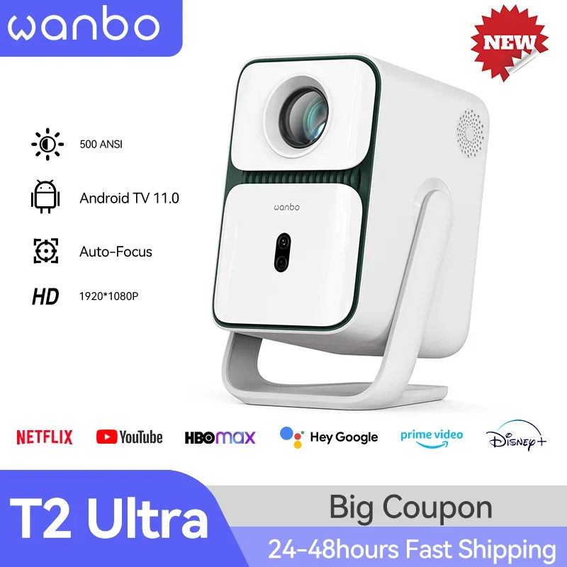 Wanbo T2 Ultra Проектор | AliExpress