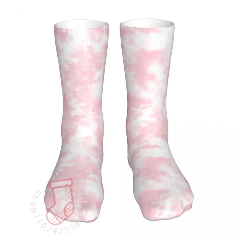 

Men Sport Tie Dye Socks Cotton Funny Pink Woman Socks