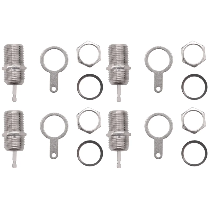 

20 Pcs F Type Panel Mounted Socket Female Jack Solder Connector Adapter