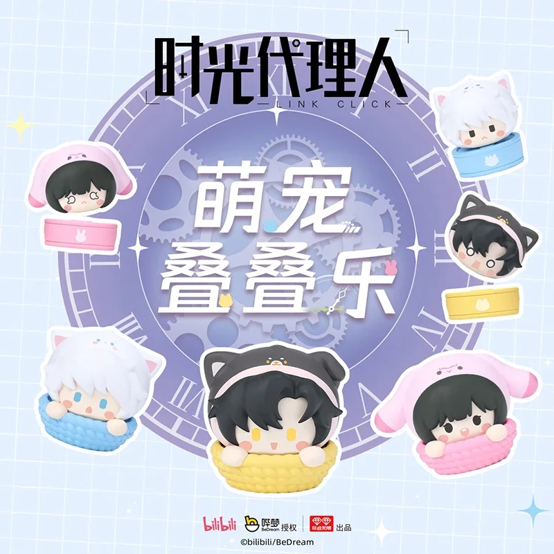 Аниме Link Click Charles Lucas Косплей Pet Jenga Фигурка Мультфильм Гаражные комплекты Кукла