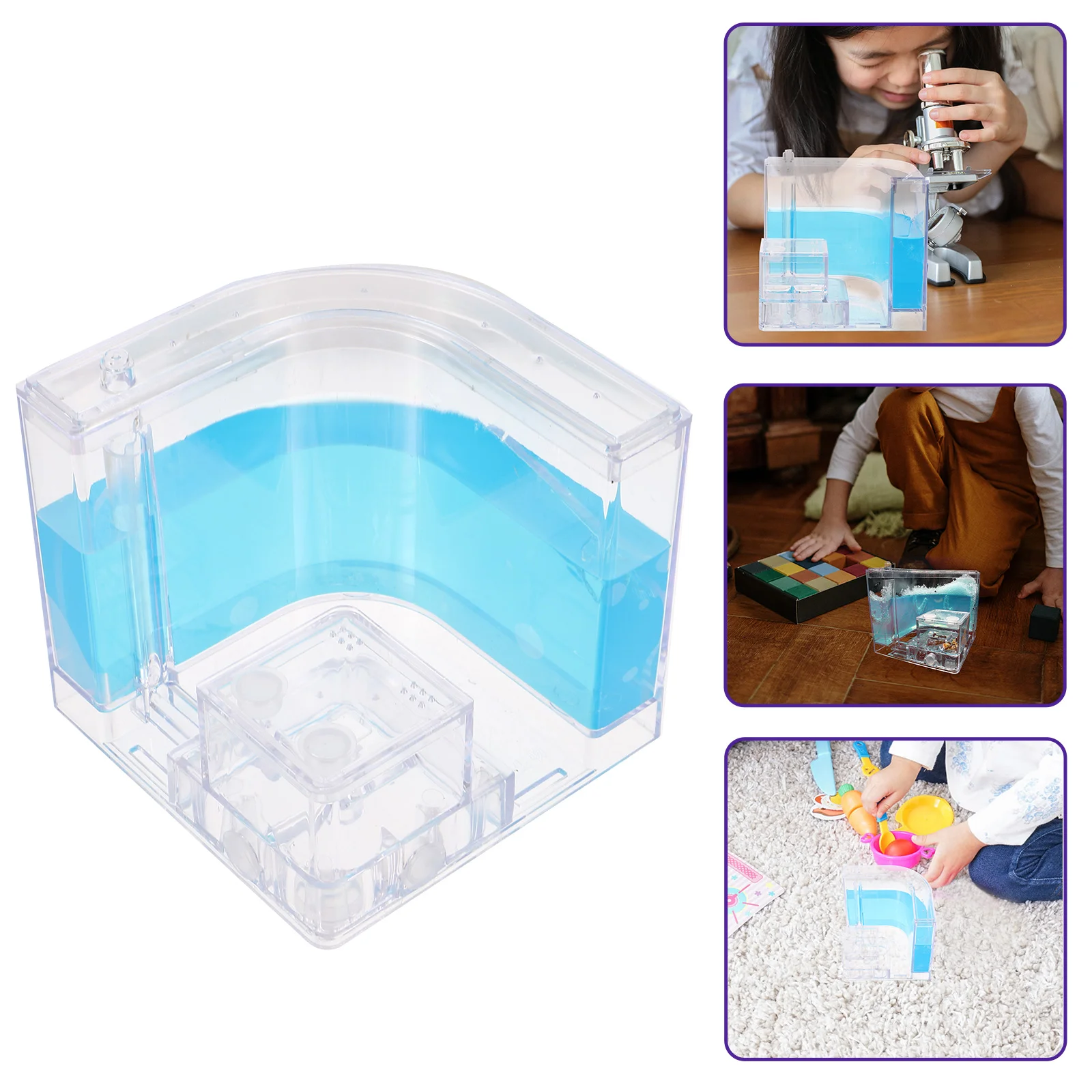 Игрушка Замок муравьи Муравьи Формикум Экологическое гнездо Домашнее животное