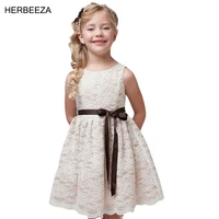 girls dress solid color princess dress childrens clothing birthday party dresses for girl ball gown dress child evening dresses