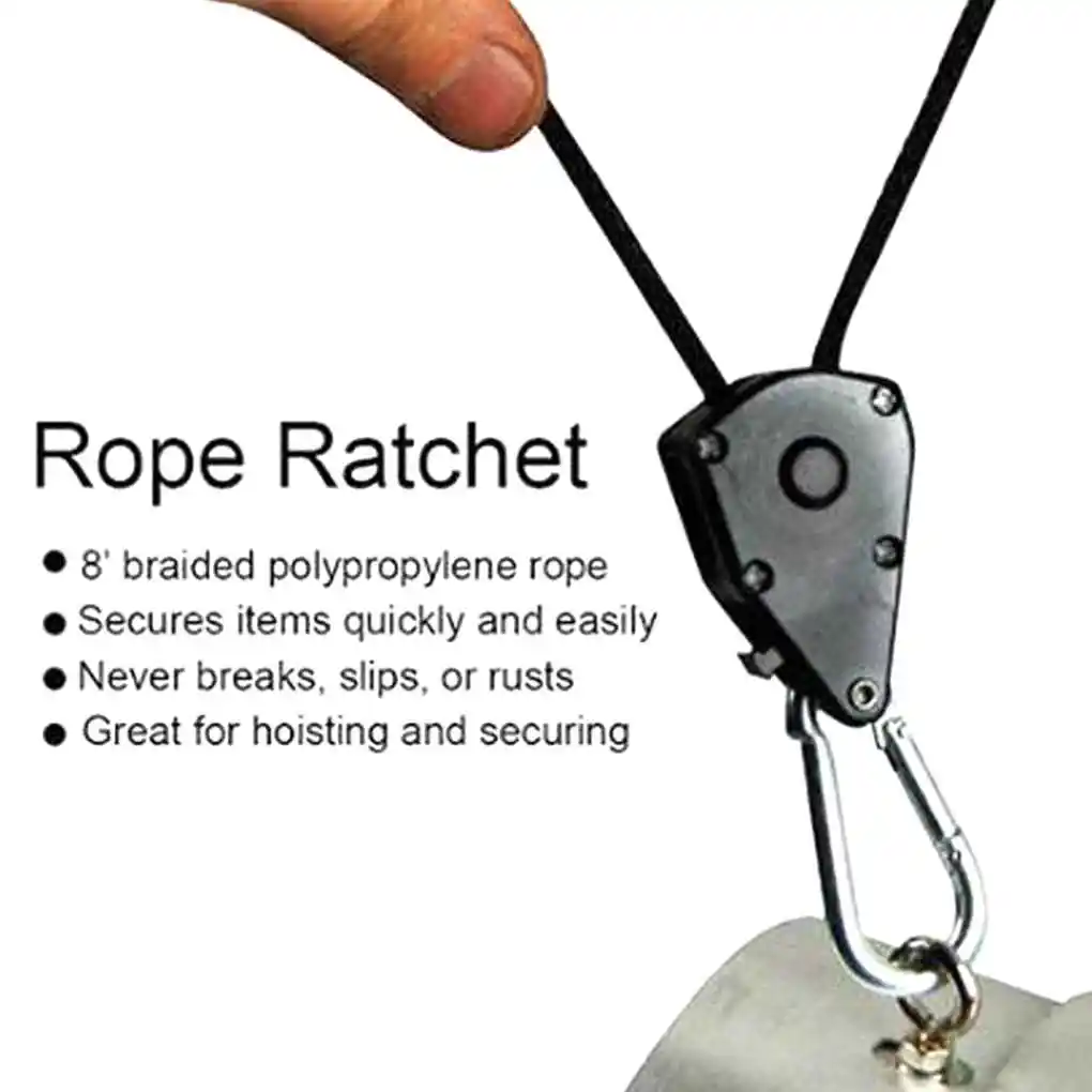 Веревка с храповым механизмом сверхмощный светильник для выращивания