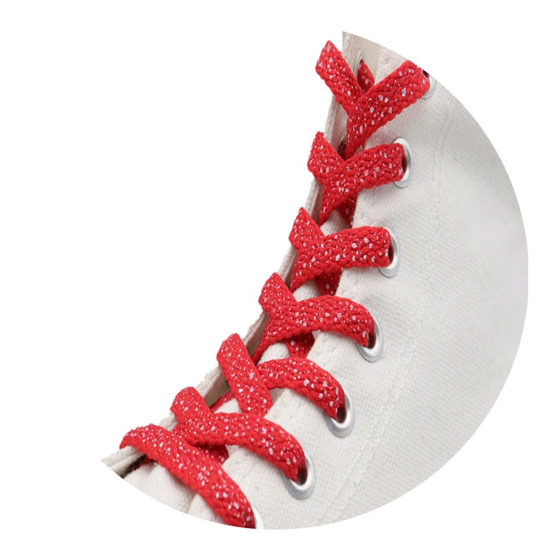 Coolstring аксессуары для обуви 8 мм точка распыления высококачественные шнурки простая обувь Брезентовая веревка взрослые и детские кроссовки унисекс черный белый шнур