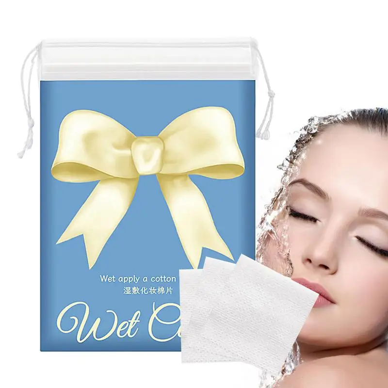 

200Pcs Mummy Gauze For Face Makeup Cotton Pads Stretchable Elastic Cosmetic Cotton Mask Wet Compress Cotton Sheets