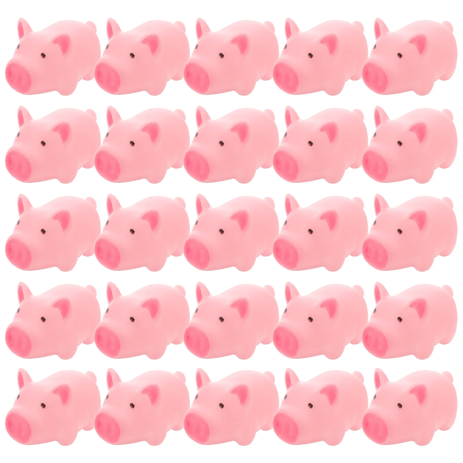 

25pcs Cartoon Squeaky Slow Rising Toy Novelty Gift Venting Realistic Toy for Kids Reduce Relief (Flesh Color)