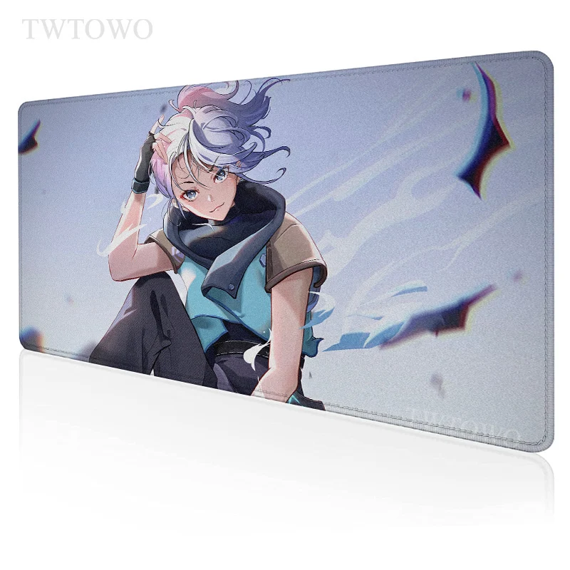

Jett Valorant Mouse Pad Gaming XL Computer Home Custom Mousepad XXL Desk Mats Office Anti Slip Soft Laptop Mouse Mat