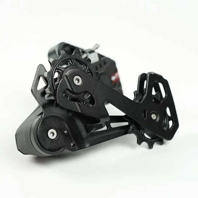 Фото Задний переключатель Wheeltop EDS OX 2.0 для 7-14 скоростей, совместимый с Shimano MTB, комплект беспроводной электронной трансмиссии с высокой амортизацией. №4