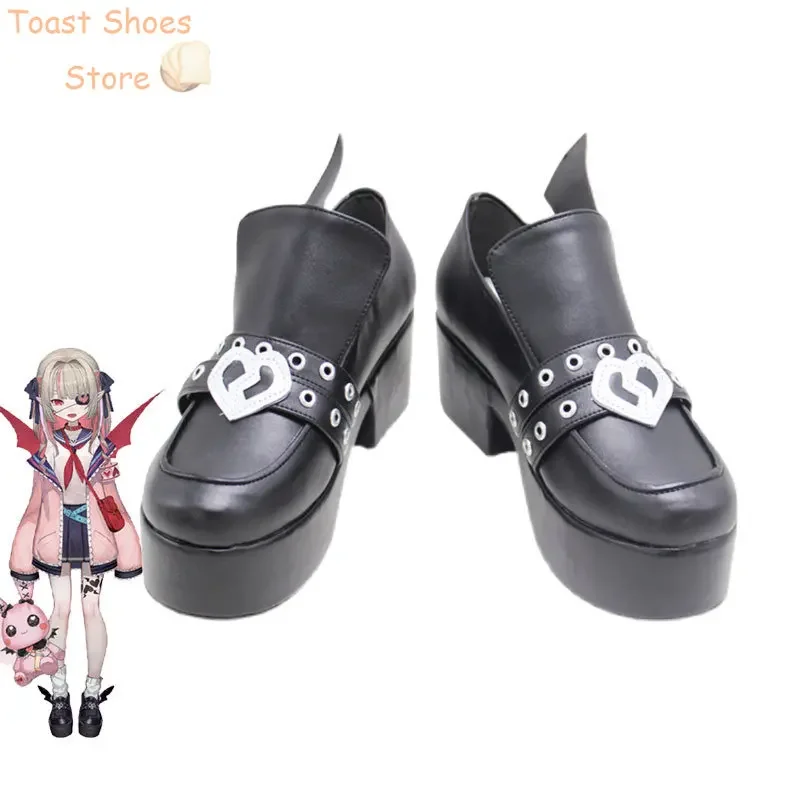 Makaino Ririmu обувь для косплея Хэллоуин карнавальные ботинки VTuber реквизит из