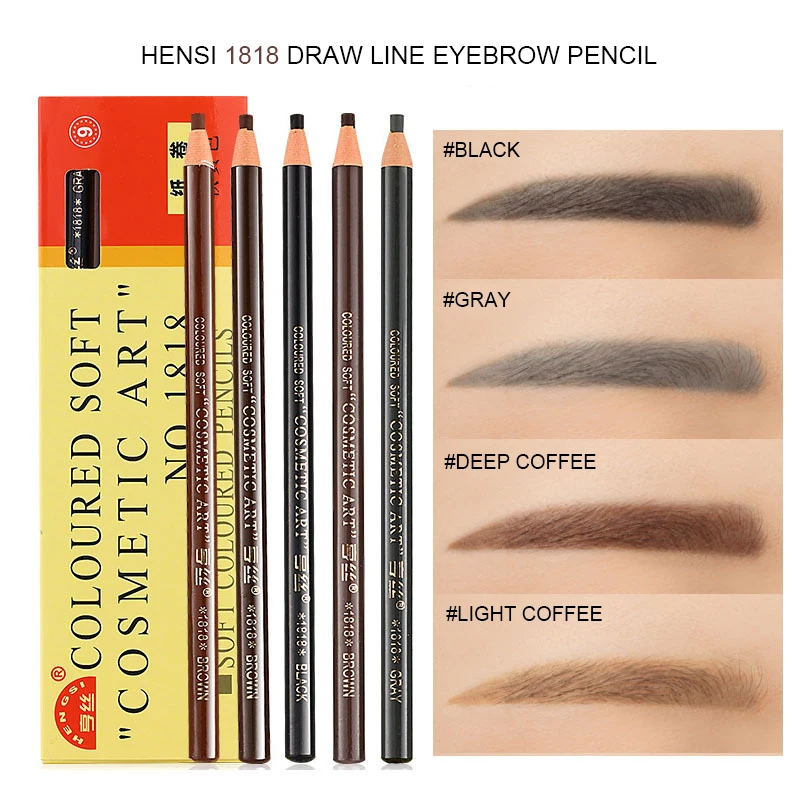 

Pull-Line Eyebrow Pencil Tear Type Makeup Pen Waterproof, Sweat-Proof And Not Fade Artifact