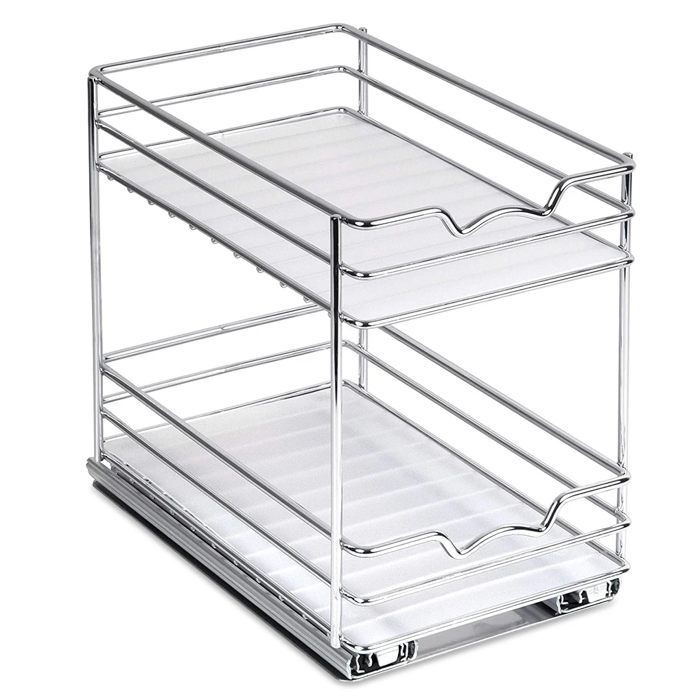 

Кухонный органайзер для столешницы, скользящая полка для хранения специй, для шкафа, соли, двухъярусная стойка, органайзер для дома