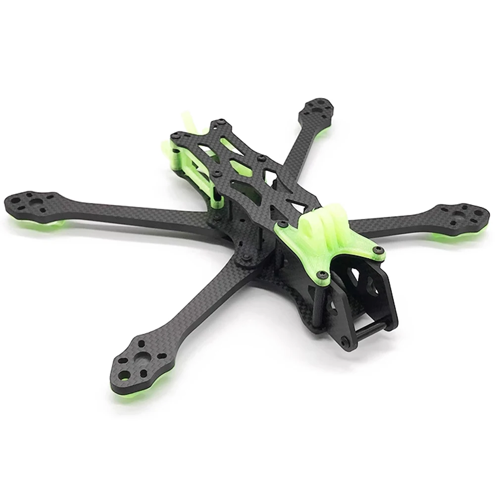 

APEX DC(O3) 5Inch 5 Inch 225mm Carbon Fiber FPV Drone Frame Kit Compatible F3/F4/F7 FC, 22/ 23 Motor, 5Inch Props DJI O3 VTX