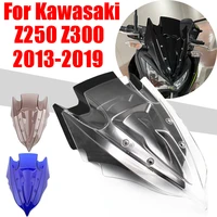 for kawasaki ninja z250 z300 z 250 z 300 2013 2016 2017 2018 2019 motorcycle accessories windshield windscreen wind deflector
