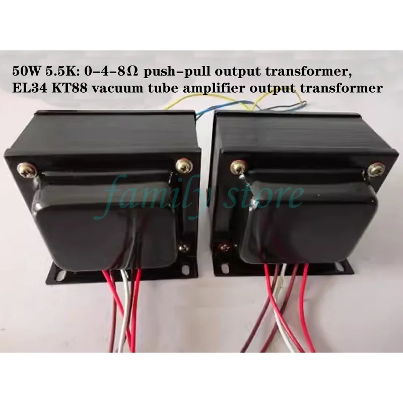 Трансформатор EL34 KT88 50 Вт 5 K 0-4-8 Ом