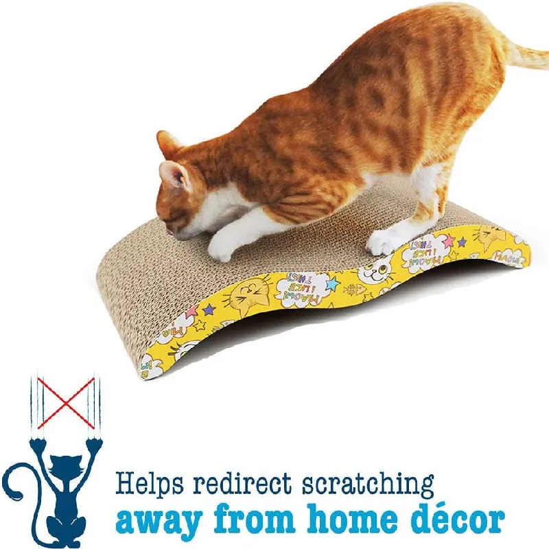 

Cat Scraper Wearable Toy Cat Scratcher Cardboard Scraper for Cats Katten Scratch Board Scratching Post Claw Grinder Pet Products