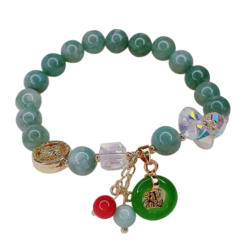 

Retro jade Hand String Braided Bracelets Fashion String Braided Bracelets