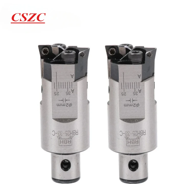 НОВАЯ высокоточная двухбитная расточная головка RBH 25-33 мм используемая для