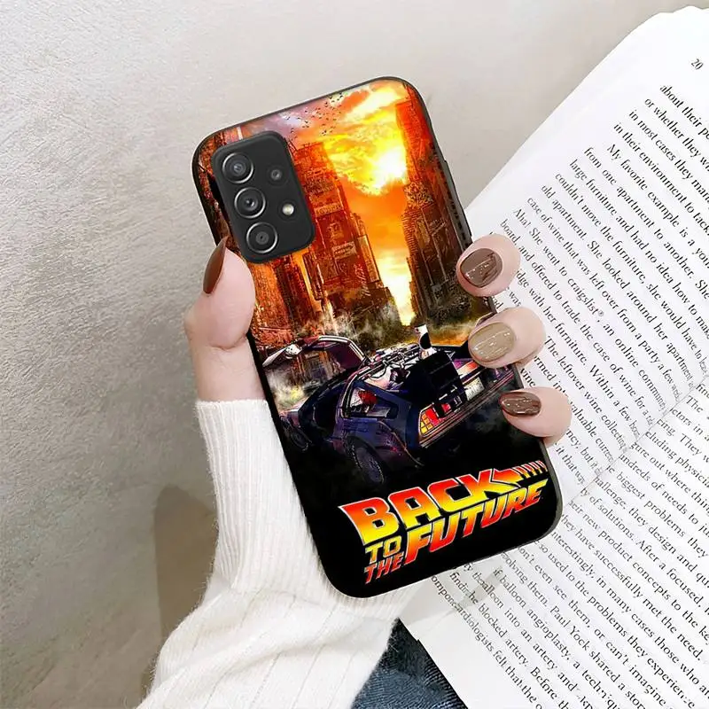 Movie Back to the Future poster Phone Case For Samsung Galaxy S10 S20 S21 Note10 20Plus Ultra Shell | Mobile Cases &amp Covers