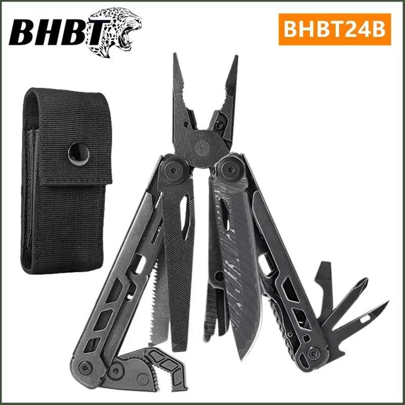 

Многофункциональные плоскогубцы BHBT 15 в 1 с дамасским ножом