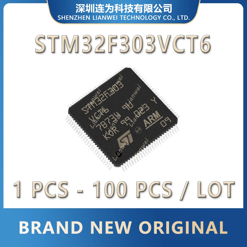 STM32F303VCT6 STM32F303VC STM32F303 STM32F STM32 STM IC MCU Chip LQFP-100