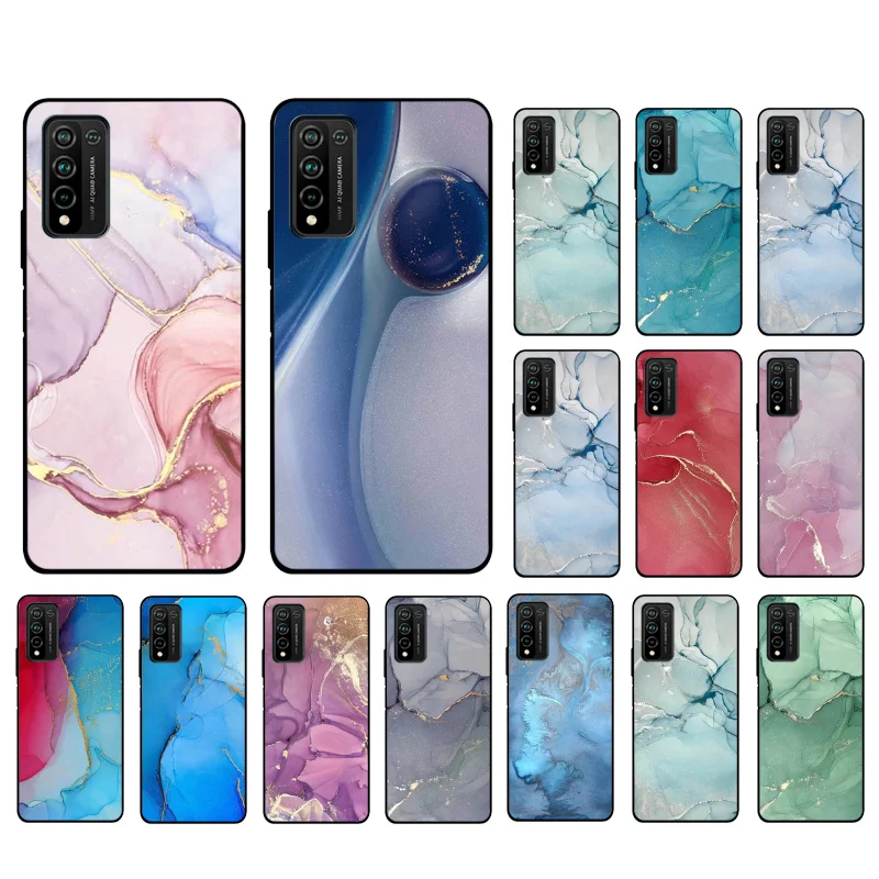 

Marble Phone Case for Huawei Honor 50 10X Lite 20 7A 7C 8X 9X Pro 9A 8A 8S 9S 10i 20S 20lite 7X 10 lite