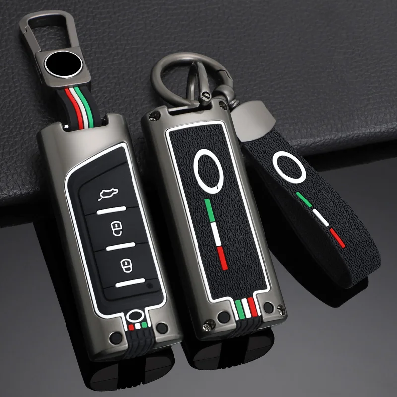 

Zinc Alloy+Silica Gel Noctilucent Car Remote Key Bag Key Buckle For GAC Trumpchi GS7 GS8 GM8 GS5 GA6 GM6 Accessories