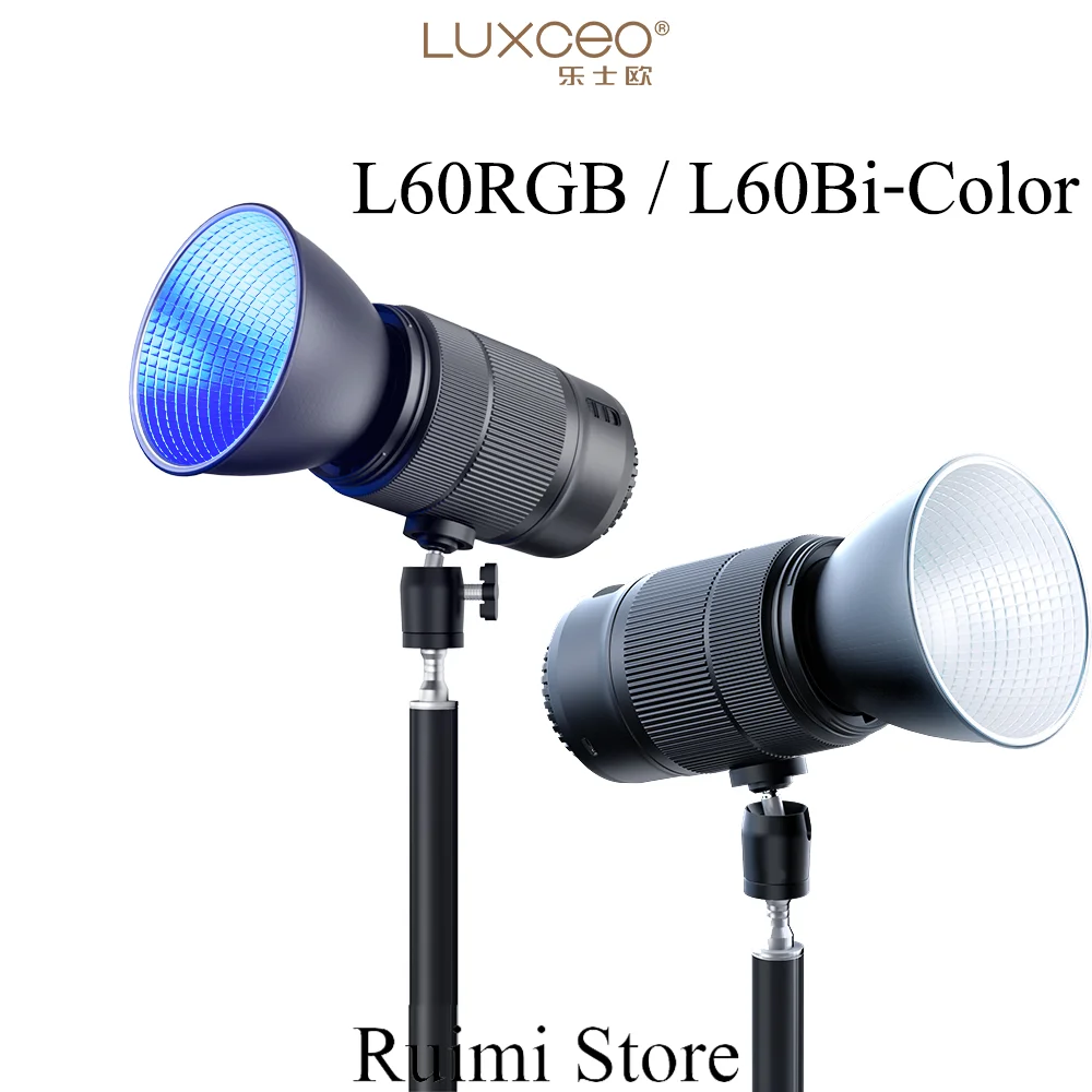 Фото LUXCEO L60 RGB / двухцветный заполняющий светильник Мини-портативный светильник для фотосъемки №1