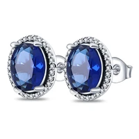 hot sale 2022 new style with blue cats eye zircon stud earrings for valentines day gifts korean fashion womens pendants ladie