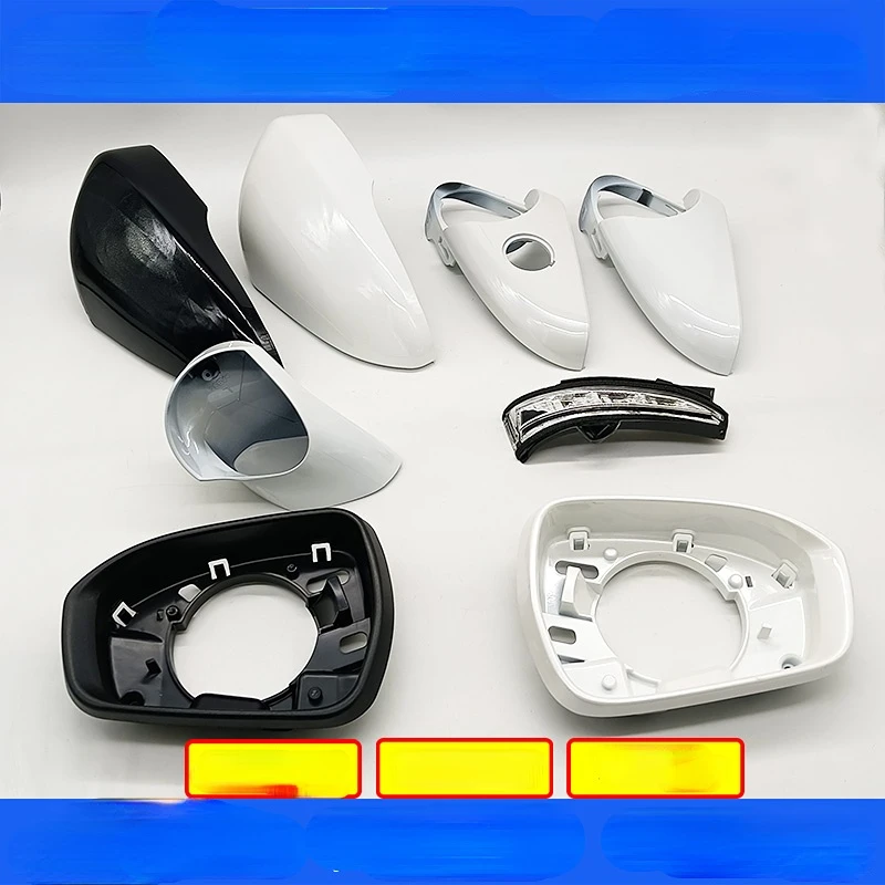 

Автомобильное левое и правое заднее зеркало с подогревом, стеклянная крышка, рамка, отделка, поворотный сигнал, нижсветильник для Ford Mondeo ...