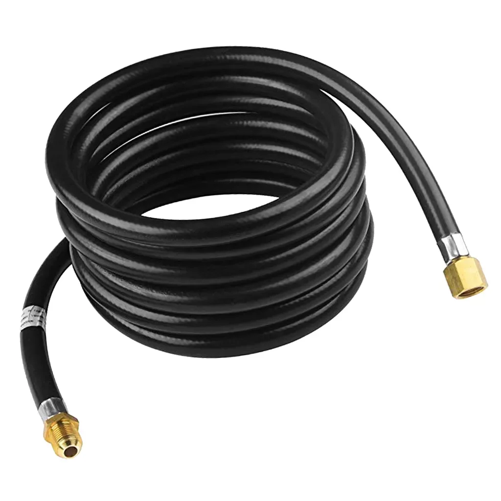 

25 Feet 1/4 inch 350PSI Propane Adapter Hose Replacement for Connecting Portable Appliance to Propane Tank - Safety Certified