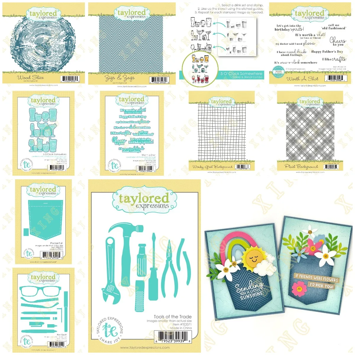 Новые модные деревянные режущие штампы и прозрачные трафарет для скрапбукинга