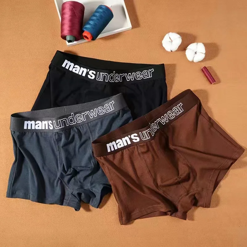 Boxer Men's Underwear Boxers  Men's Cotton Fashion Underpants  man Sport Large  flat Shorts Plus Size Underwear Boxers L-7xl