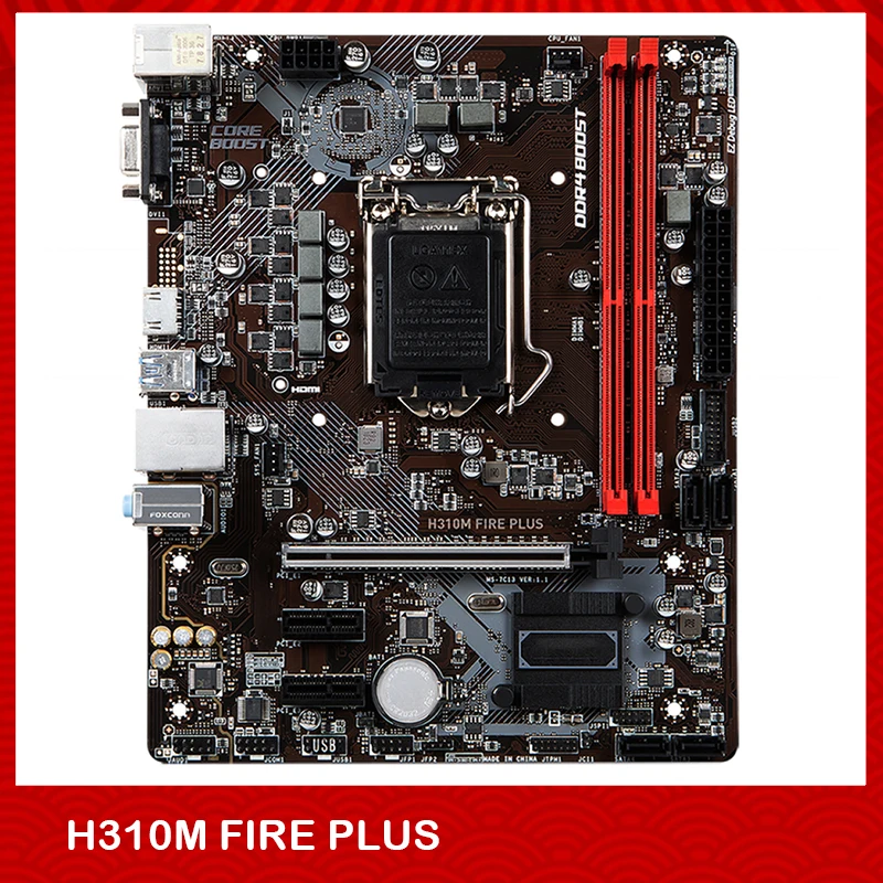 

Оригинальная настольная материнская плата для Msi H310M FIRE PLUS LGA1151 DDR4 32 Гб SATA3 USB3.1 Gen1 PCI-E 3,0 Micro ATX, полностью протестирована