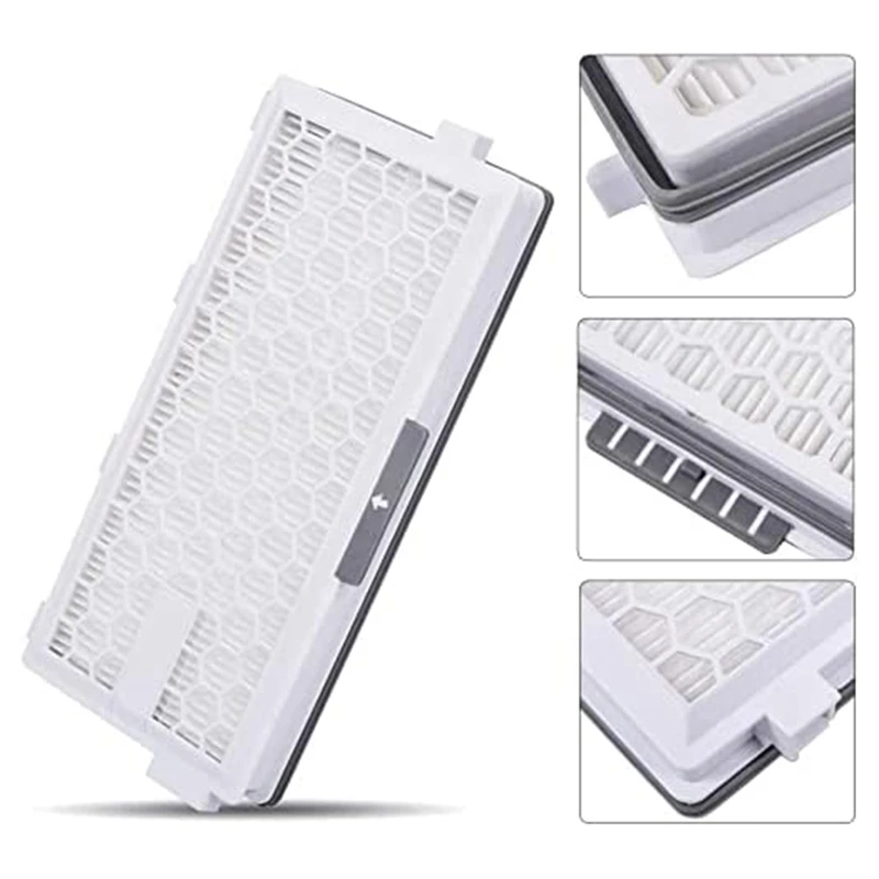 3 Pack Replace Filters For Miele Airclean SF-HA 50 Models S4 S5 S6 S8 S8000 S6000 S5000 S4000 Complete C1 C2 C3