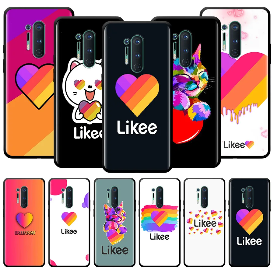 

Likee Funny Cat Bear Love Silicone Case For Oneplus Nord N100 N200 N10 2 CE Z 7 8 9 9RT 9R 7T 8T Pro 5G Luxury Shockproof Shell